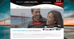 Desktop Screenshot of pacificlandyachts.com